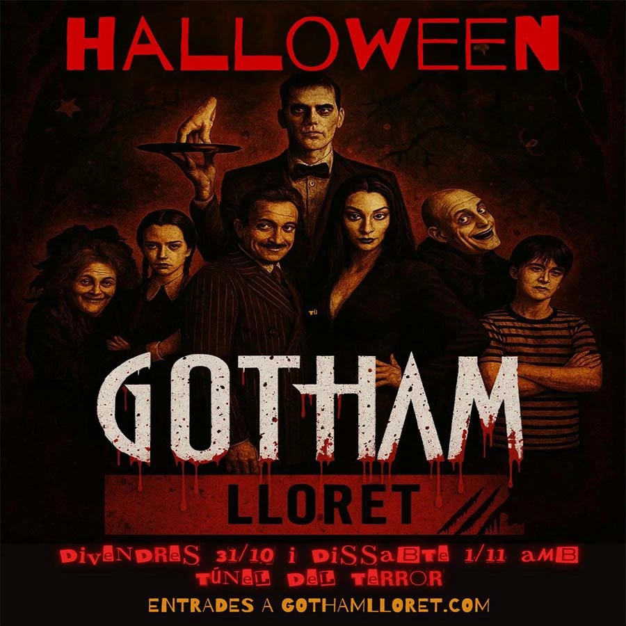Halloween Night – Panic Tunel – Divendres 1 Halloween 2025 a Gotham Club